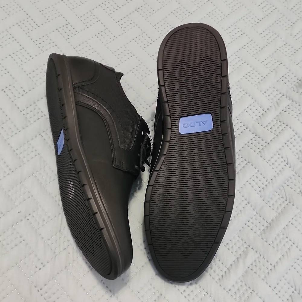 Aldo Men's Sleek Black Derbys